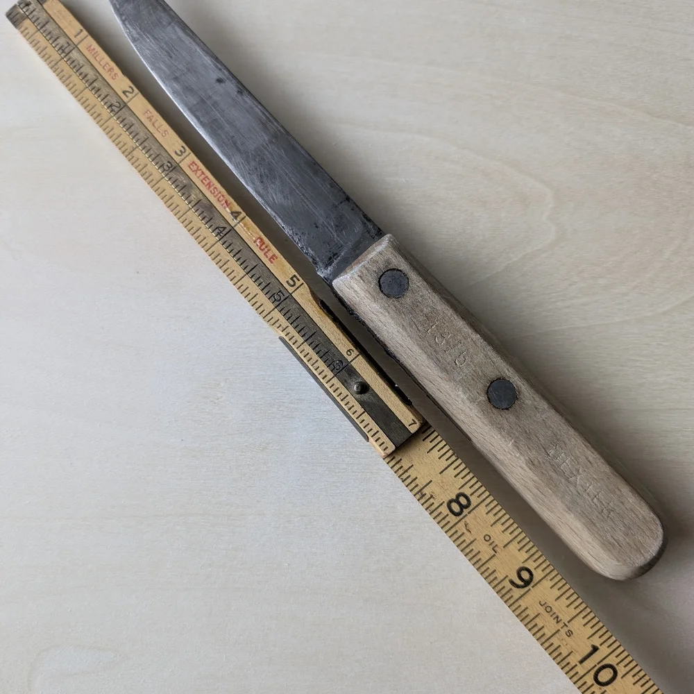 VINTAGE Knife Handmade Wooden Handle Dexter 1375